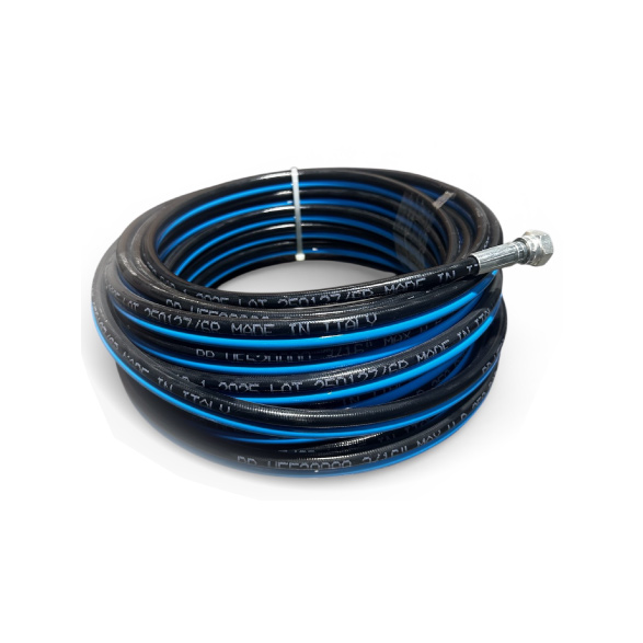 Yüksek Basınçlı Airmix Çift Hat Boya & Hava Hortumu – Berizzi HP Twin Hose - Görsel 2